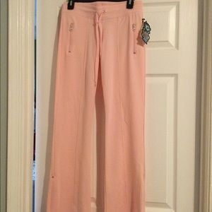 Juniors LA Kitty, Size small- Sweat pants Light Pink